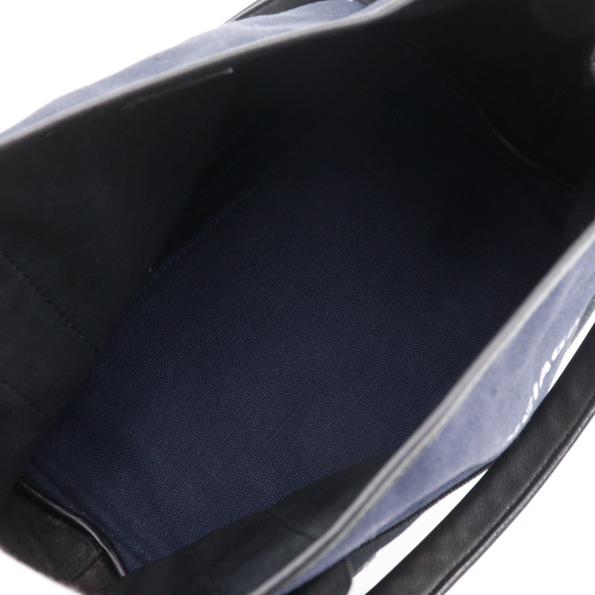 Balenciaga Navy Canvas Tote