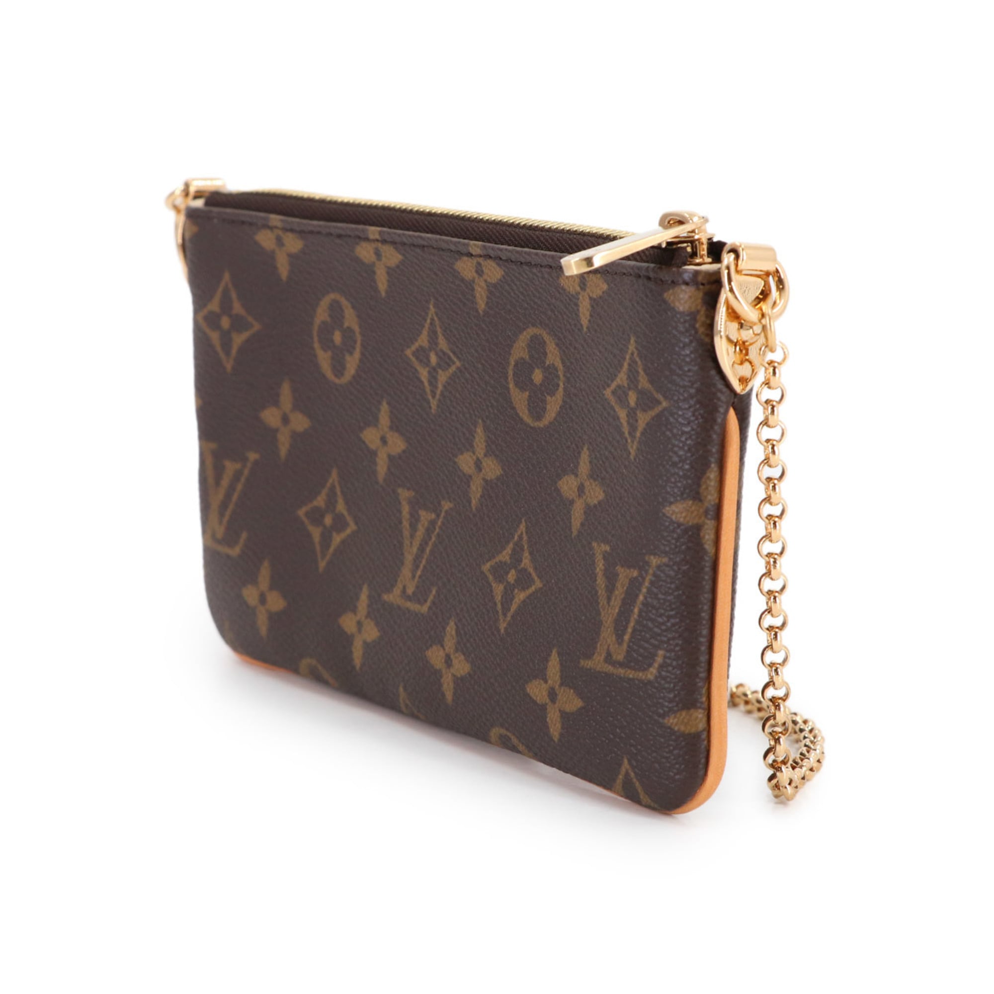 Louis Vuitton Brown Monogram Monogram Handbag Pochette Pouch