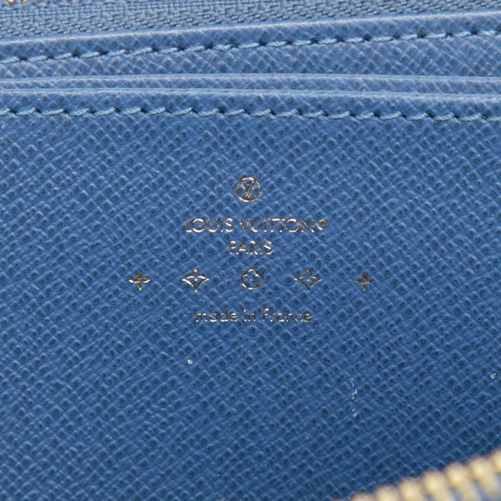 Louis Vuitton Light Blue Denim Long Wallet