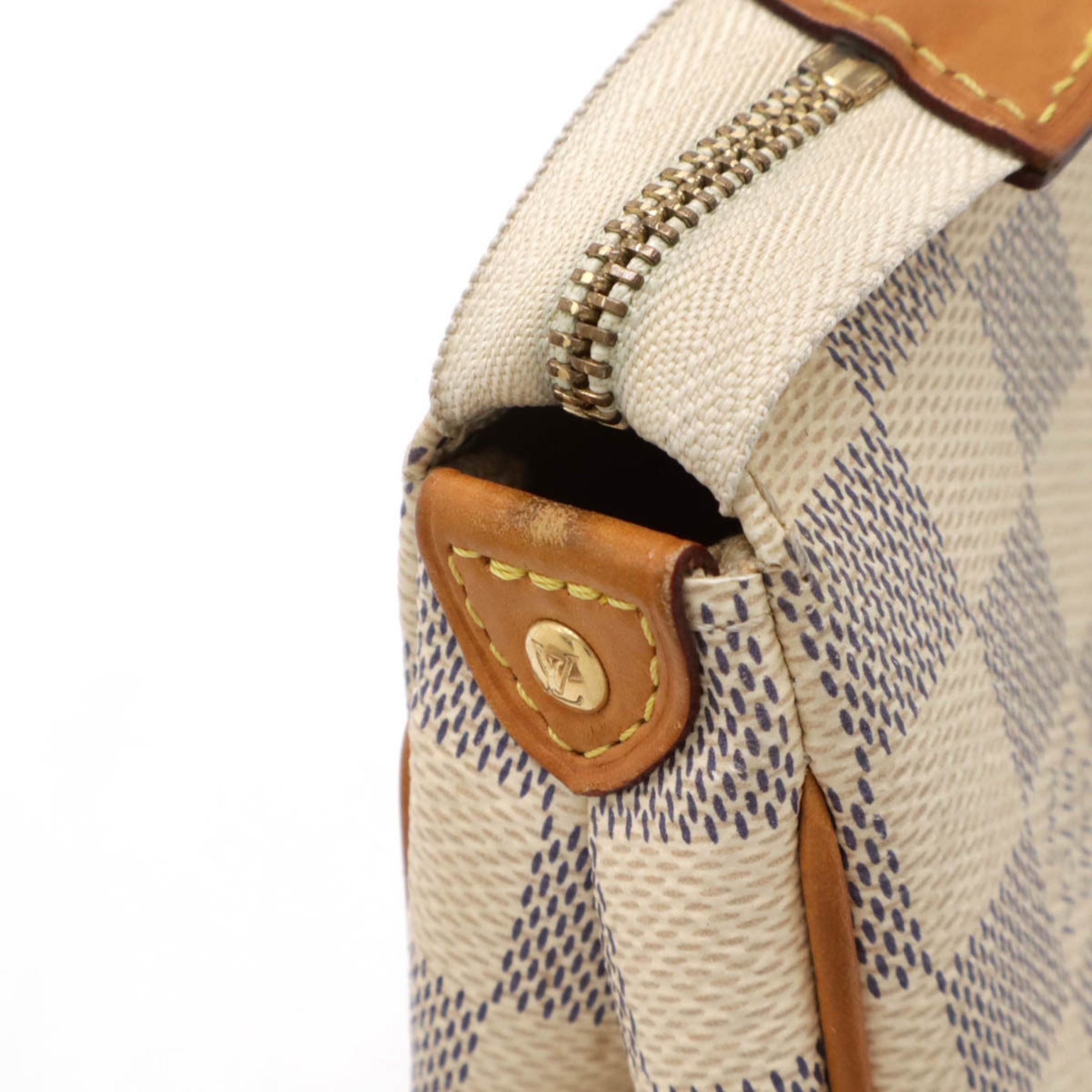 Louis Vuitton Damier Azur Ivory Pvc Shoulder Bag