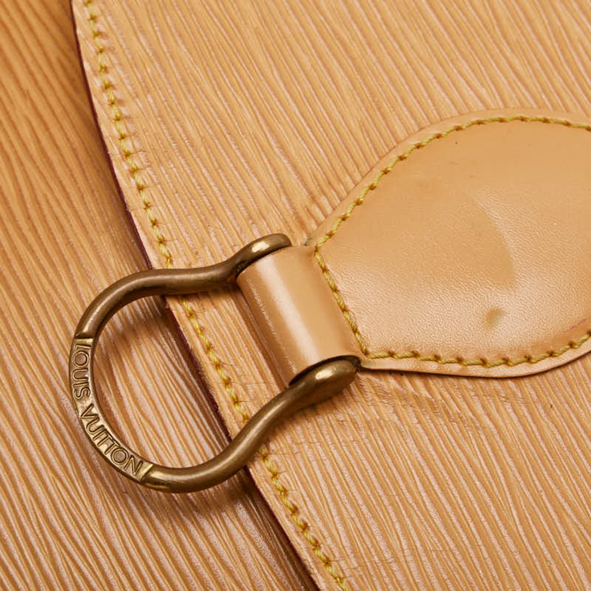 Louis Vuitton Epi Winnipeg Beige Yellow Epi Leather Shoulder Bag