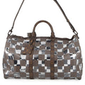 Louis Vuitton Brown Clear Pvc Boston Bag