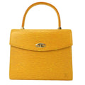 Louis Vuitton Epi Yellow Epi Leather Handbag