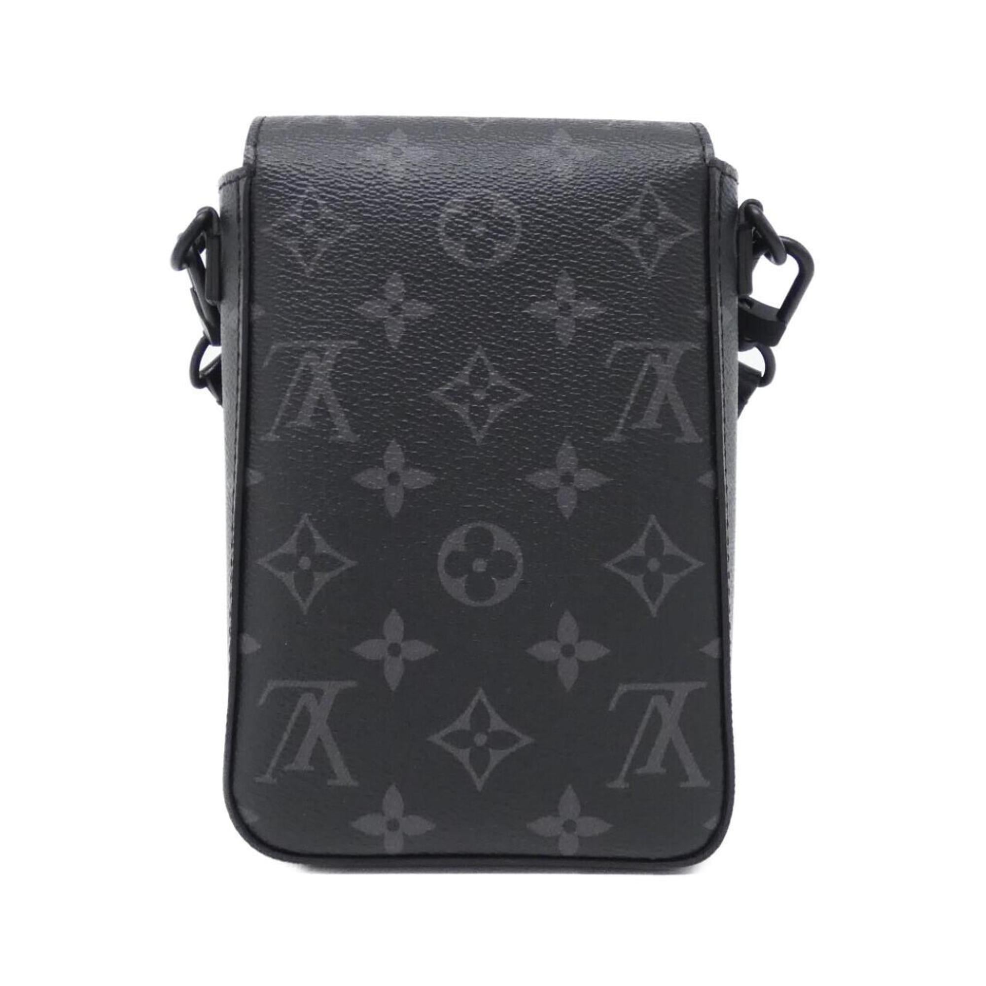 Louis Vuitton Monogram Eclipse Black Coated Canvas Shoulder Bag