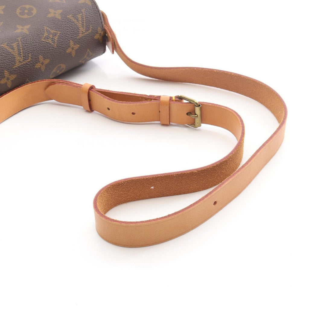 Louis Vuitton Brown Coated Canvas Pvc Leather Monogram Shoulder Bag