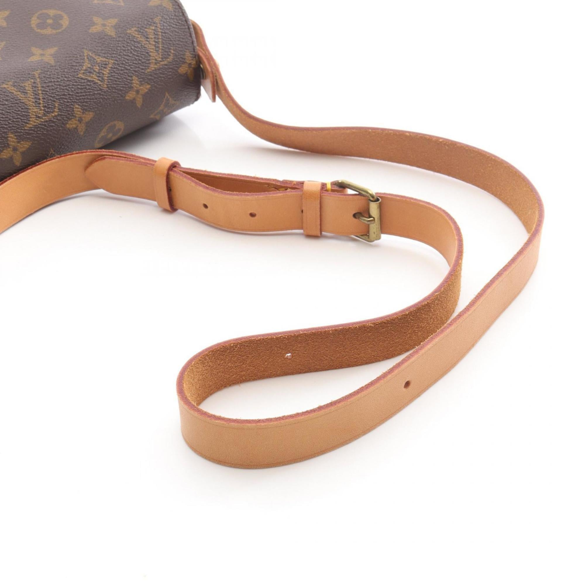 Louis Vuitton Brown Coated Canvas Pvc Leather Monogram Shoulder Bag