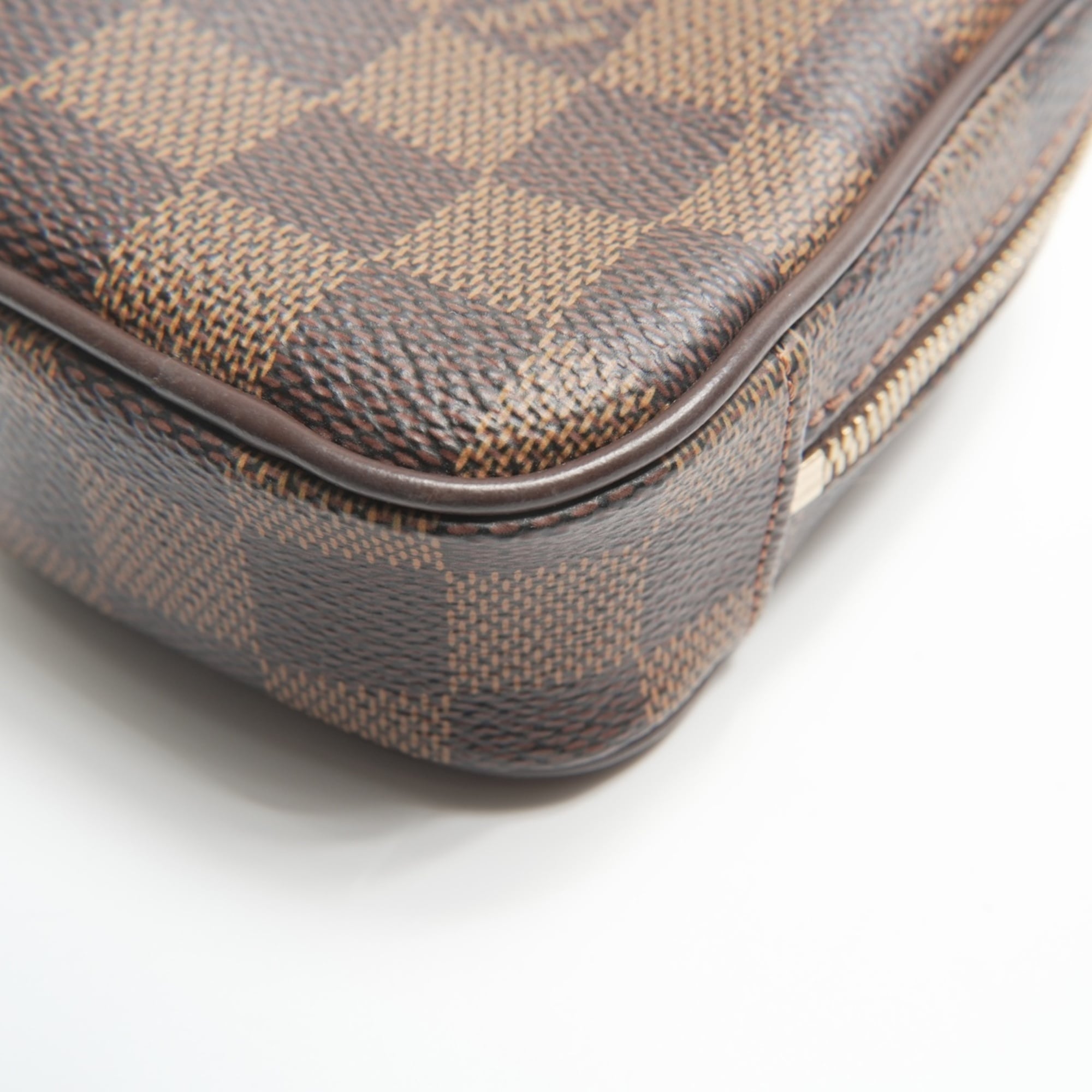 Louis Vuitton Damier Brown Damier Canvas Shoulder Bag