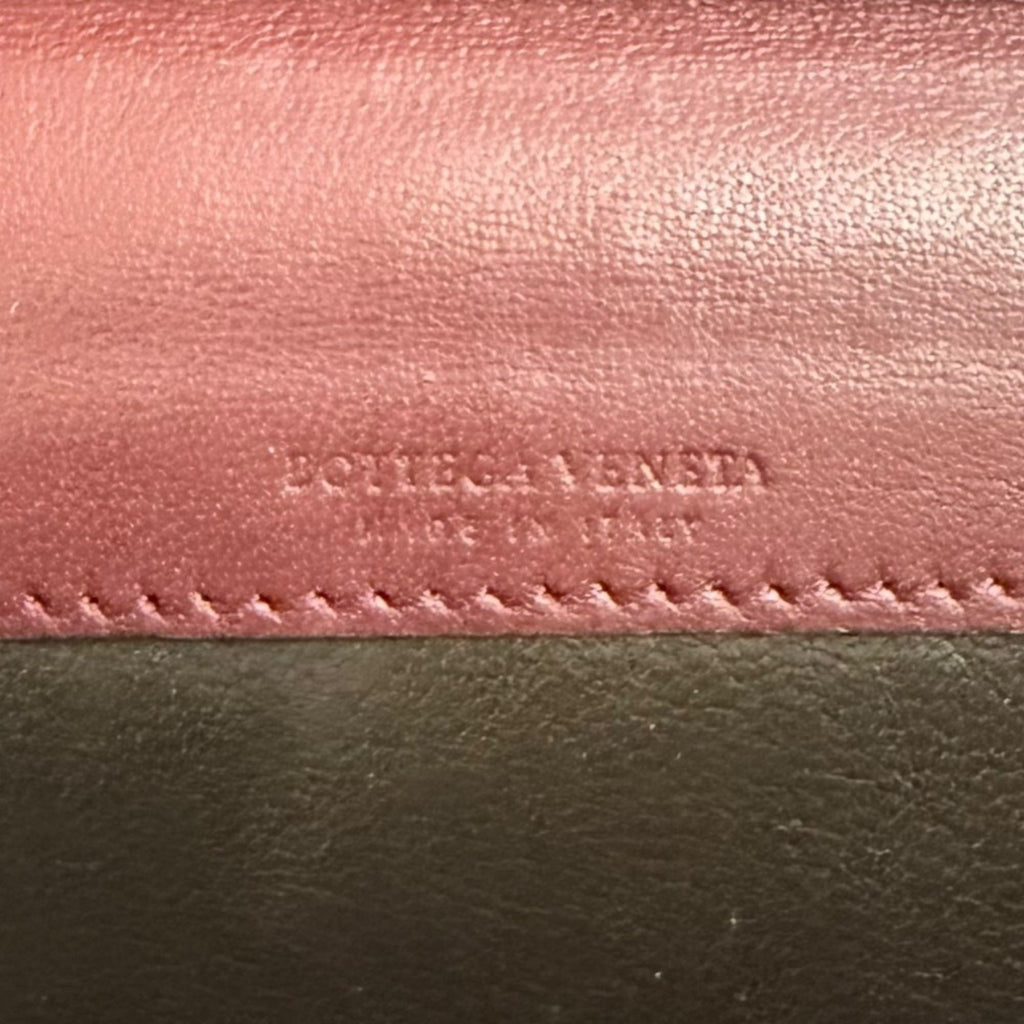 Bottega Veneta Bordeaux Intrecciato Long Wallet (Bi-Fold)