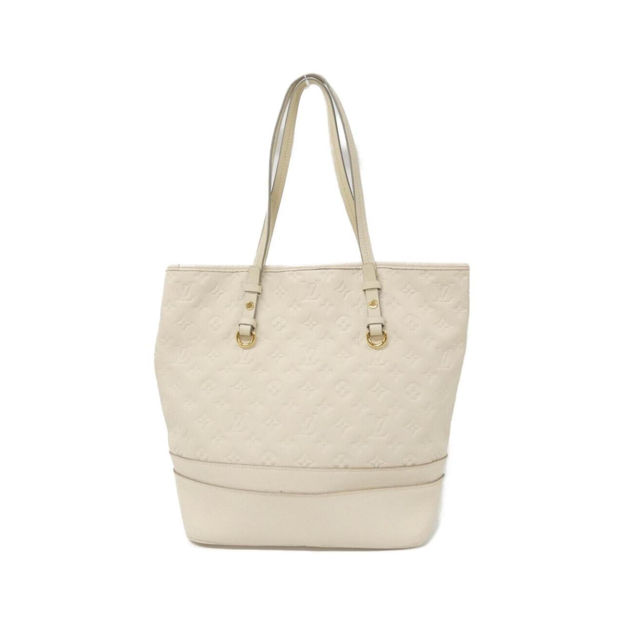 Louis Vuitton Beige Leather Handbag