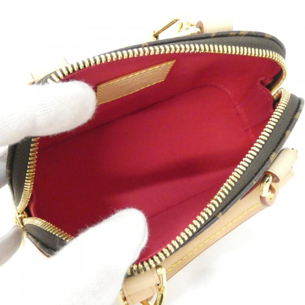 Louis Vuitton Brown Coated Canvas Handbag