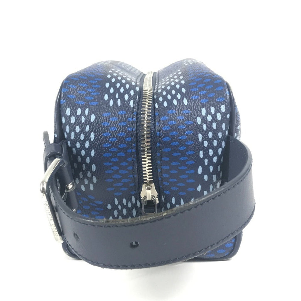 Louis Vuitton Blue Damier Canvas Clutch Bag