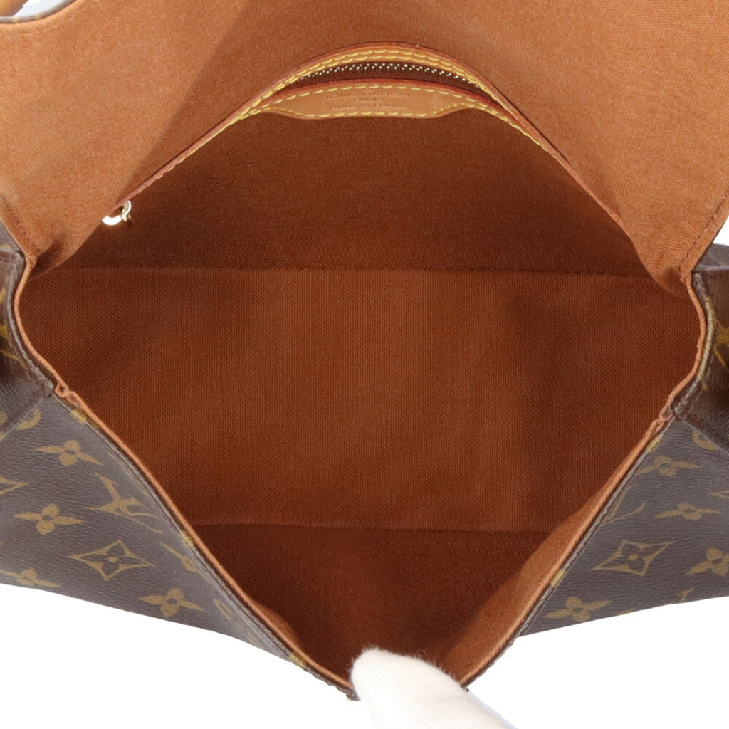 Louis Vuitton Brown Monogram Canvas Handbag