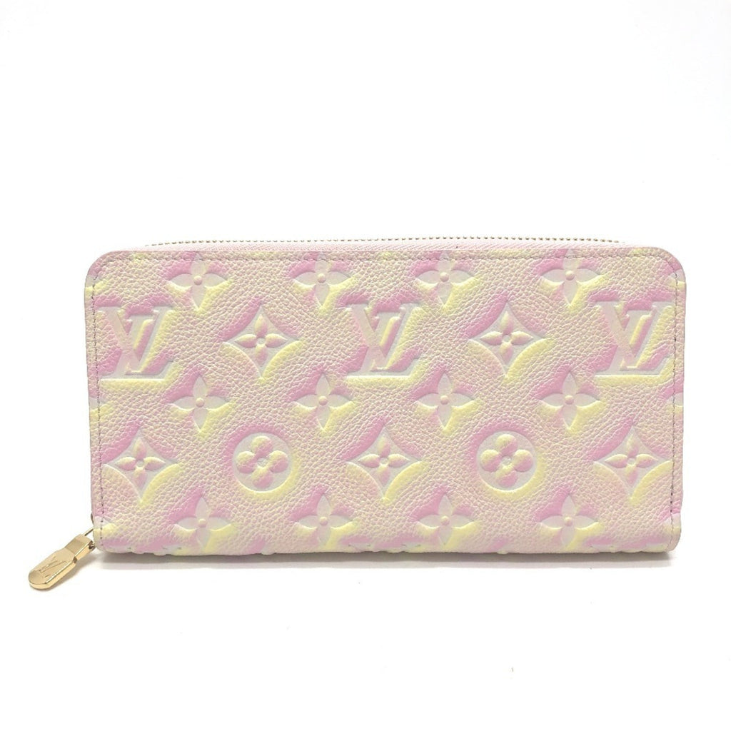 Louis Vuitton Monogram Empreinte Light Pink Monogram Empreinte Long Wallet
