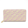 Louis Vuitton Monogram Empreinte Light Pink Monogram Empreinte Long Wallet