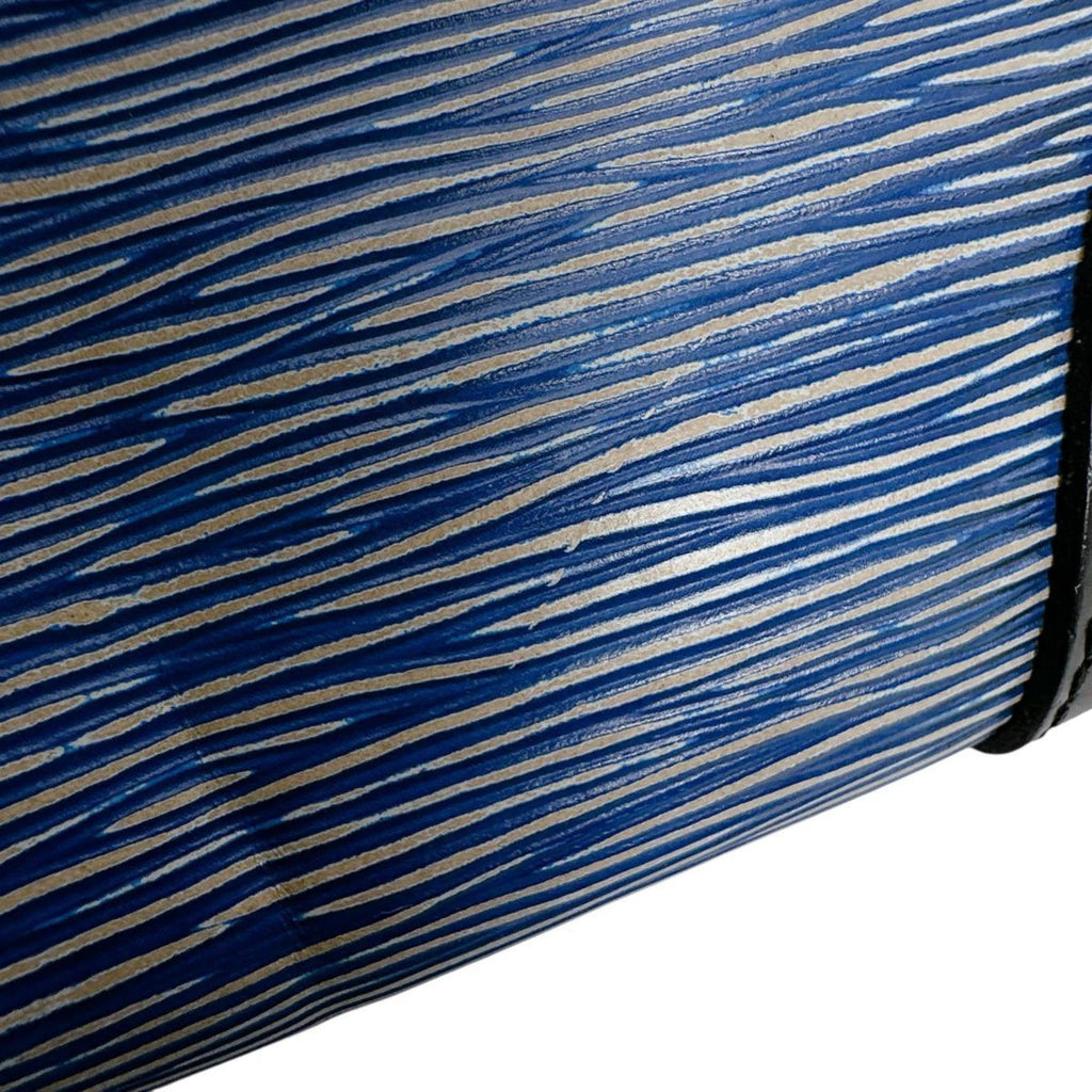 Louis Vuitton Blue Epi Leather Handbag