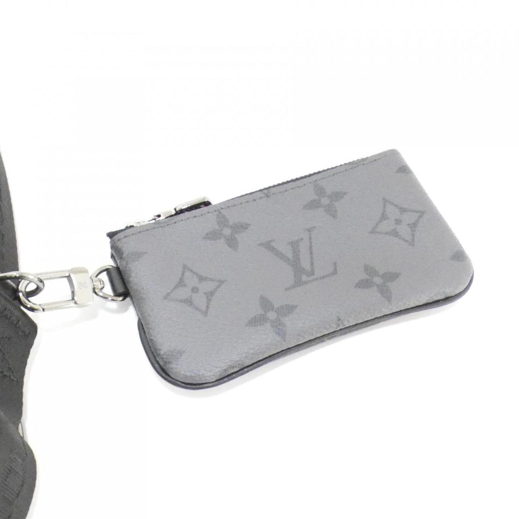 Louis Vuitton Black Gris Coated Canvas Shoulder Bag