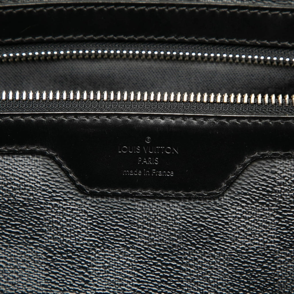 Louis Vuitton Black Pvc Leather Shoulder Bag