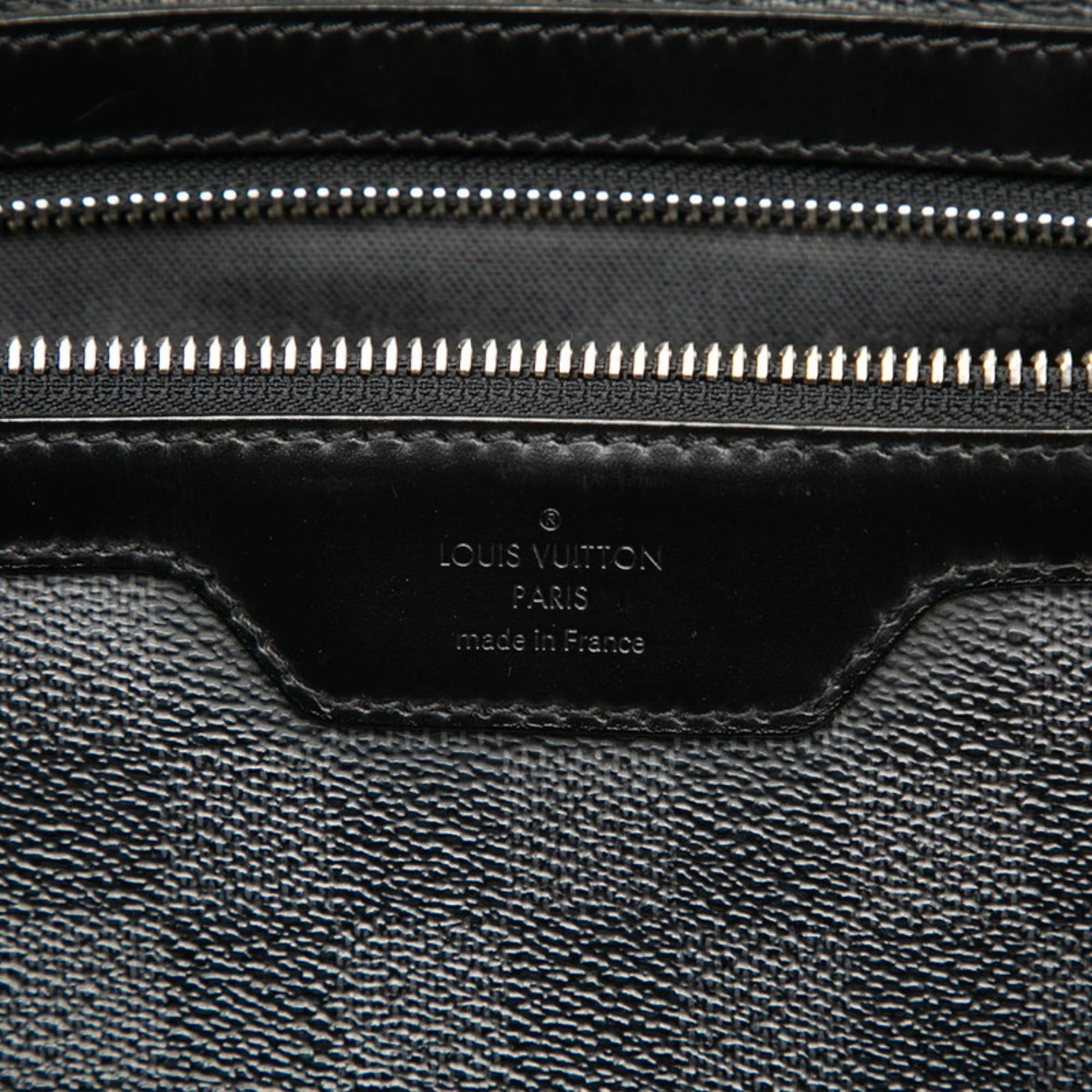 Louis Vuitton Black Pvc Leather Shoulder Bag