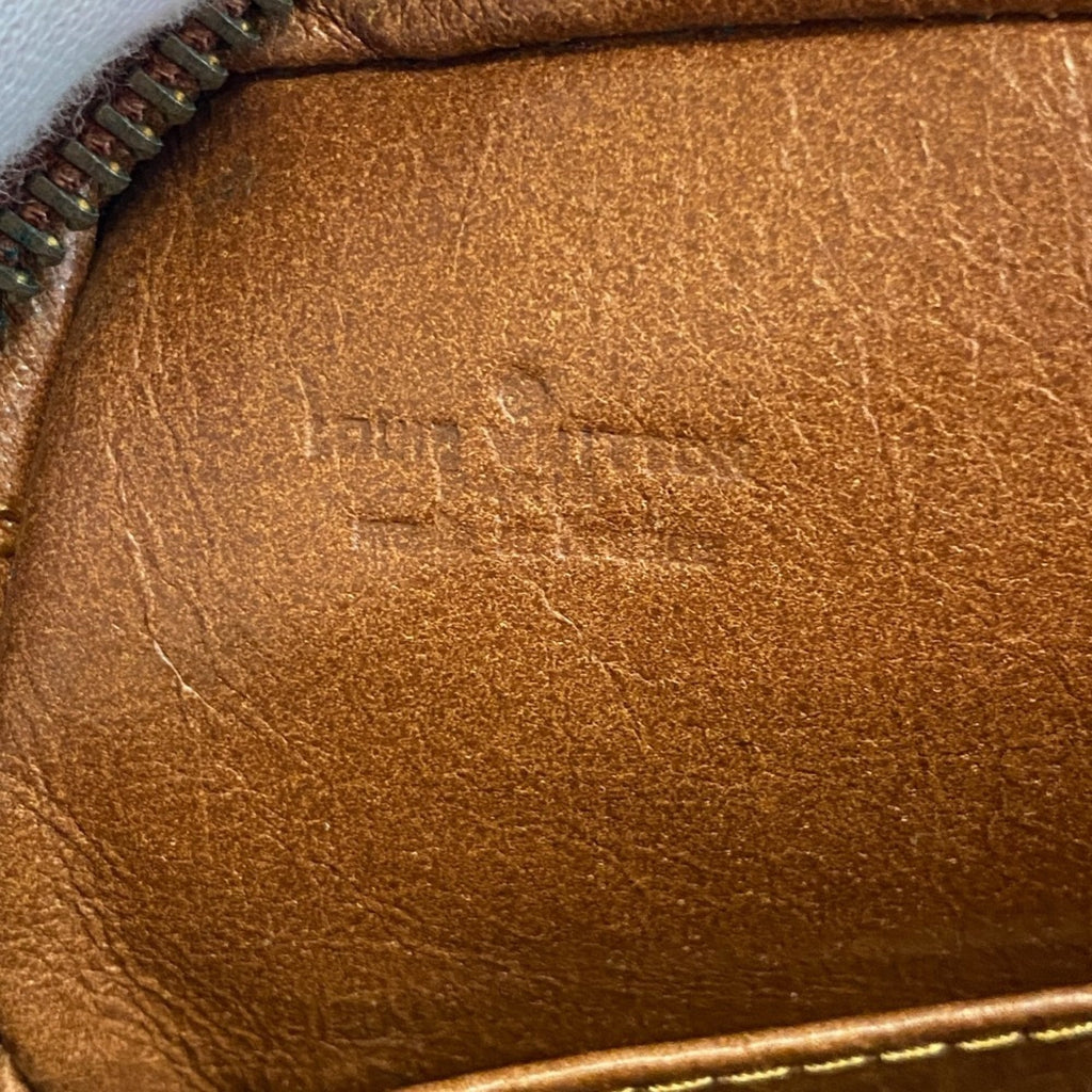 Louis Vuitton Brown Monogram Leather Clutch Bag