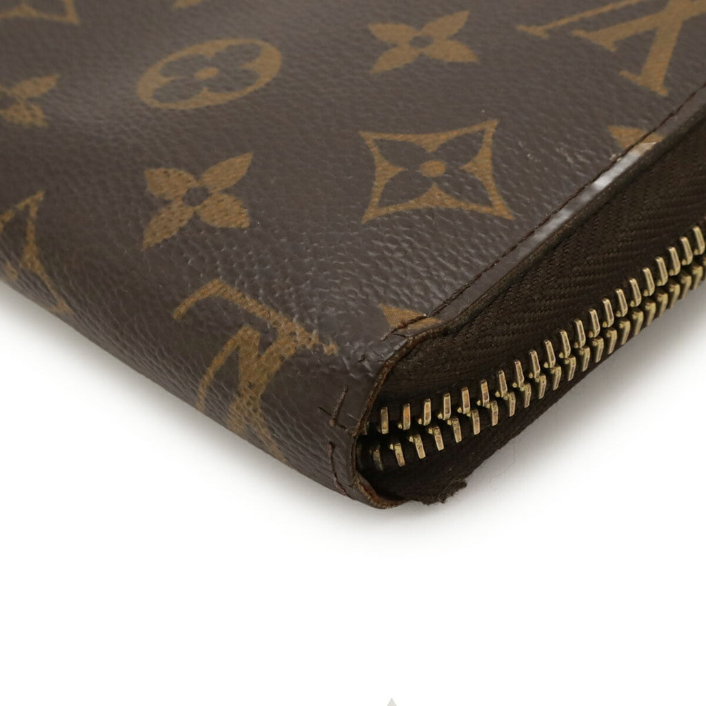 Louis Vuitton Brown Monogram Pvc Long Wallet