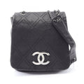Chanel Black Leather Shoulder Bag