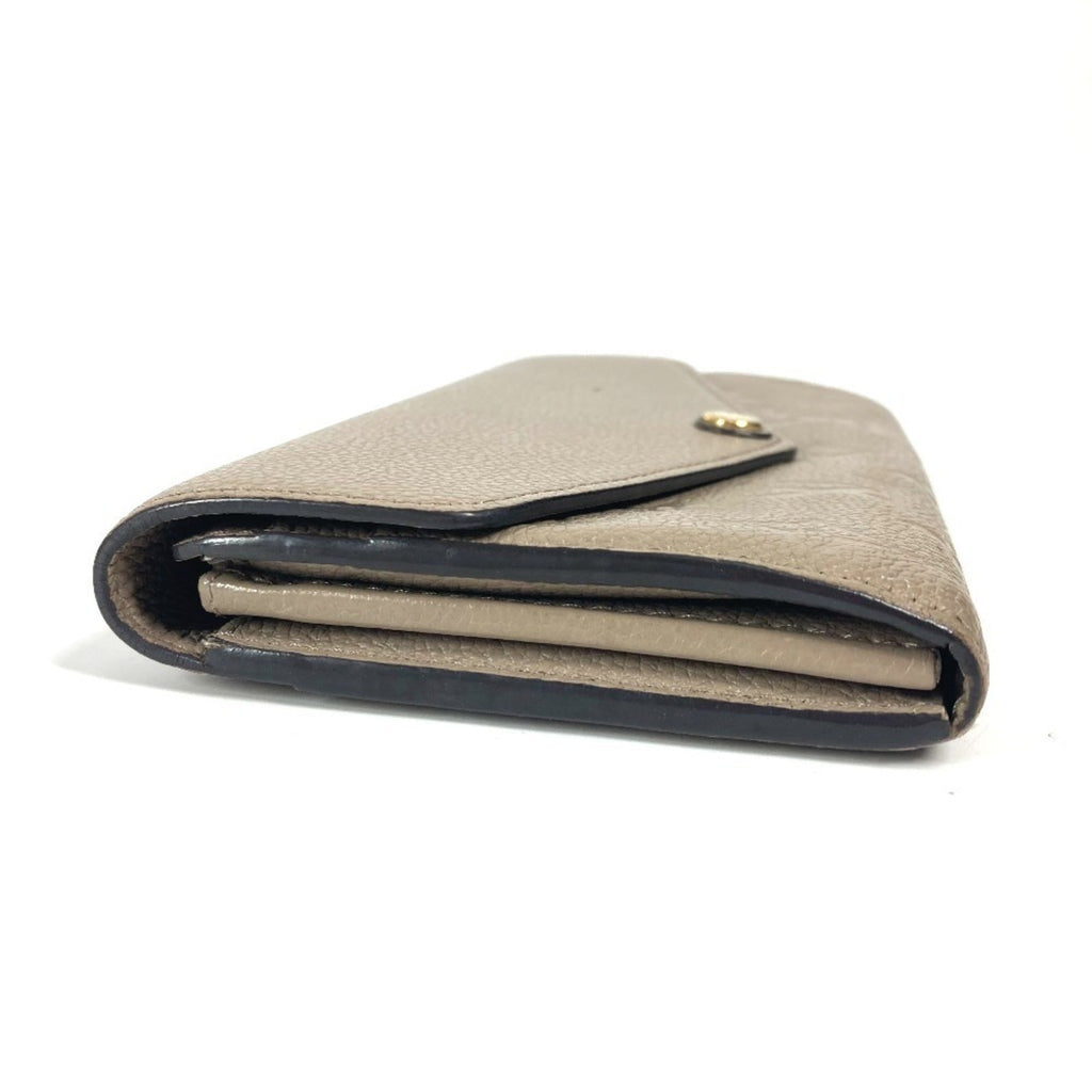 Louis Vuitton Beige Tourterelle Monogram Empreinte Long Wallet