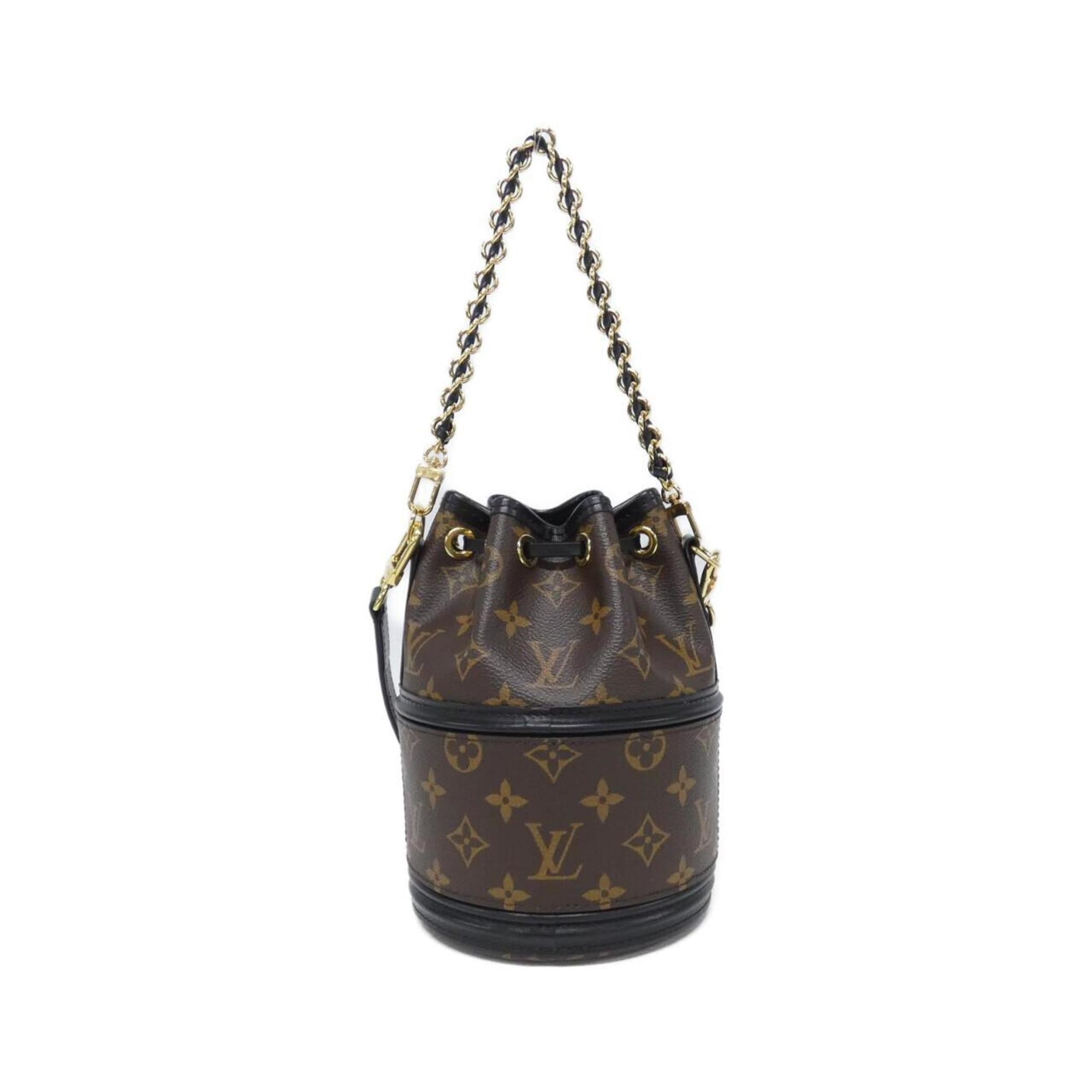 Louis Vuitton Marron Coated Canvas Shoulder Bag