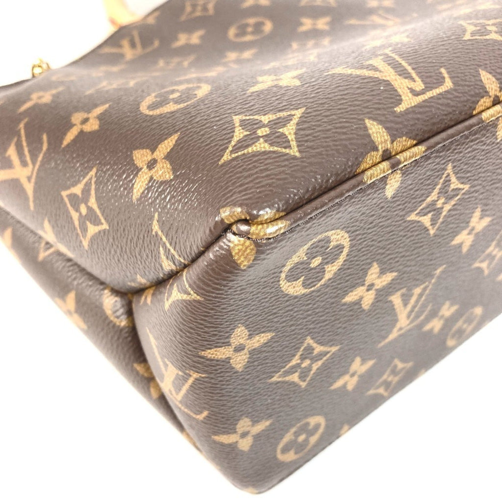 Louis Vuitton Brown Monogram Canvas Handbag Shoulder Bag Tote Bag