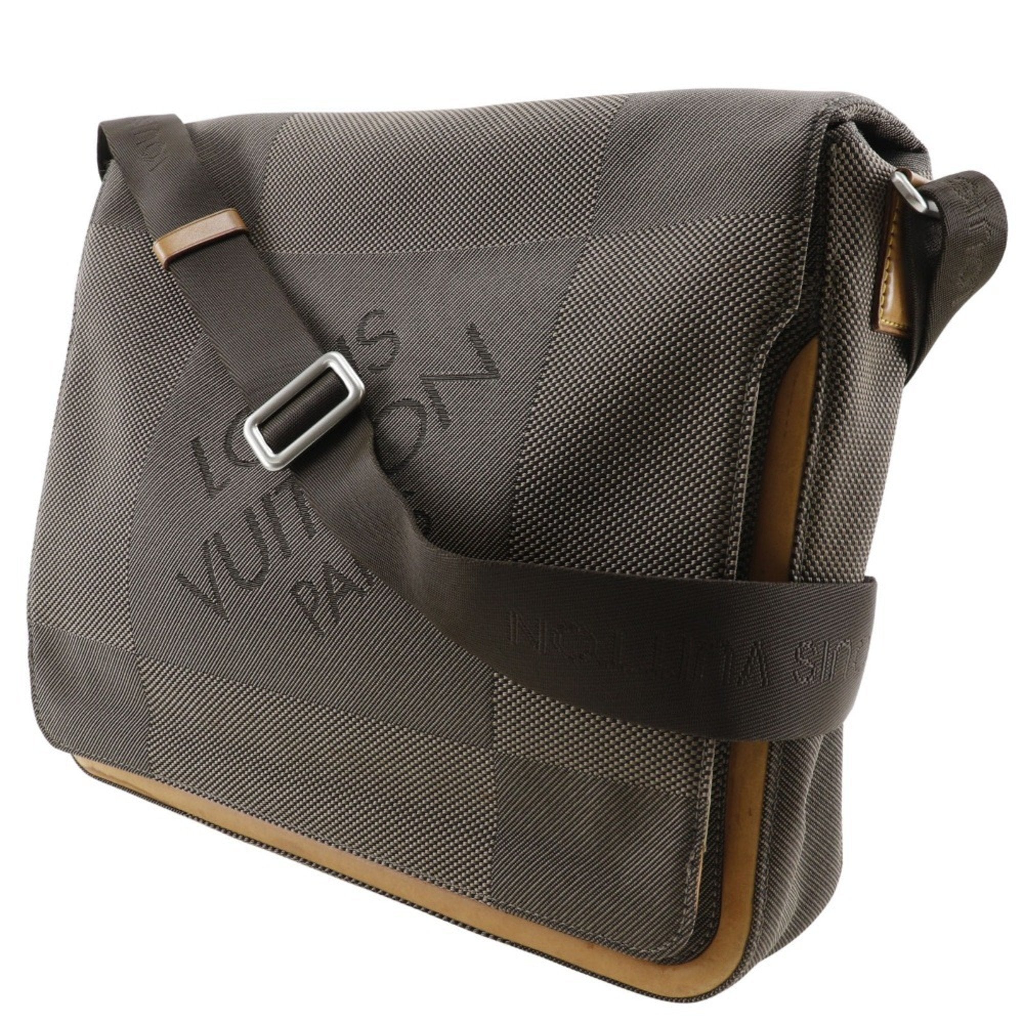 Louis Vuitton Brown Earth Canvas Shoulder Bag