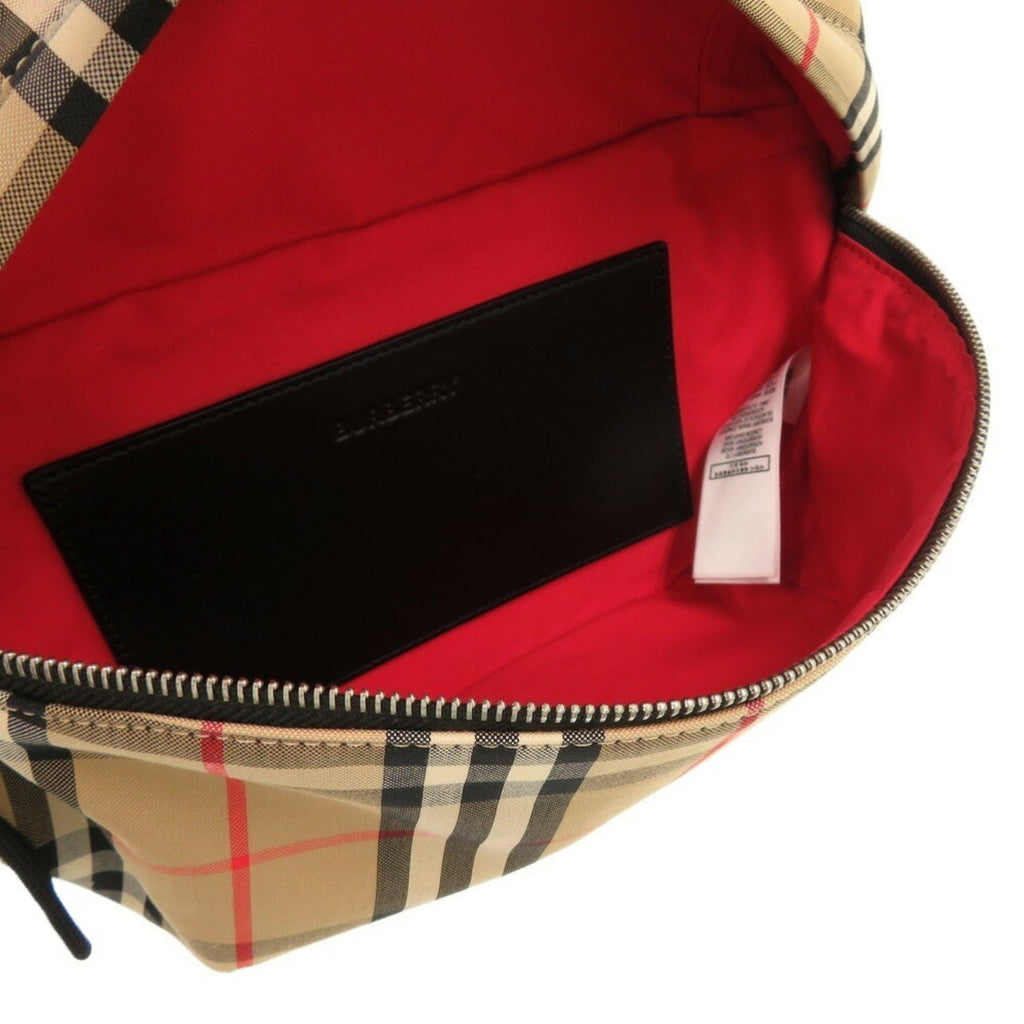 Burberry Beige Cotton Polyester Fanny Pack