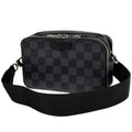 Louis Vuitton Black Noir Damier Graphite Shoulder Bag
