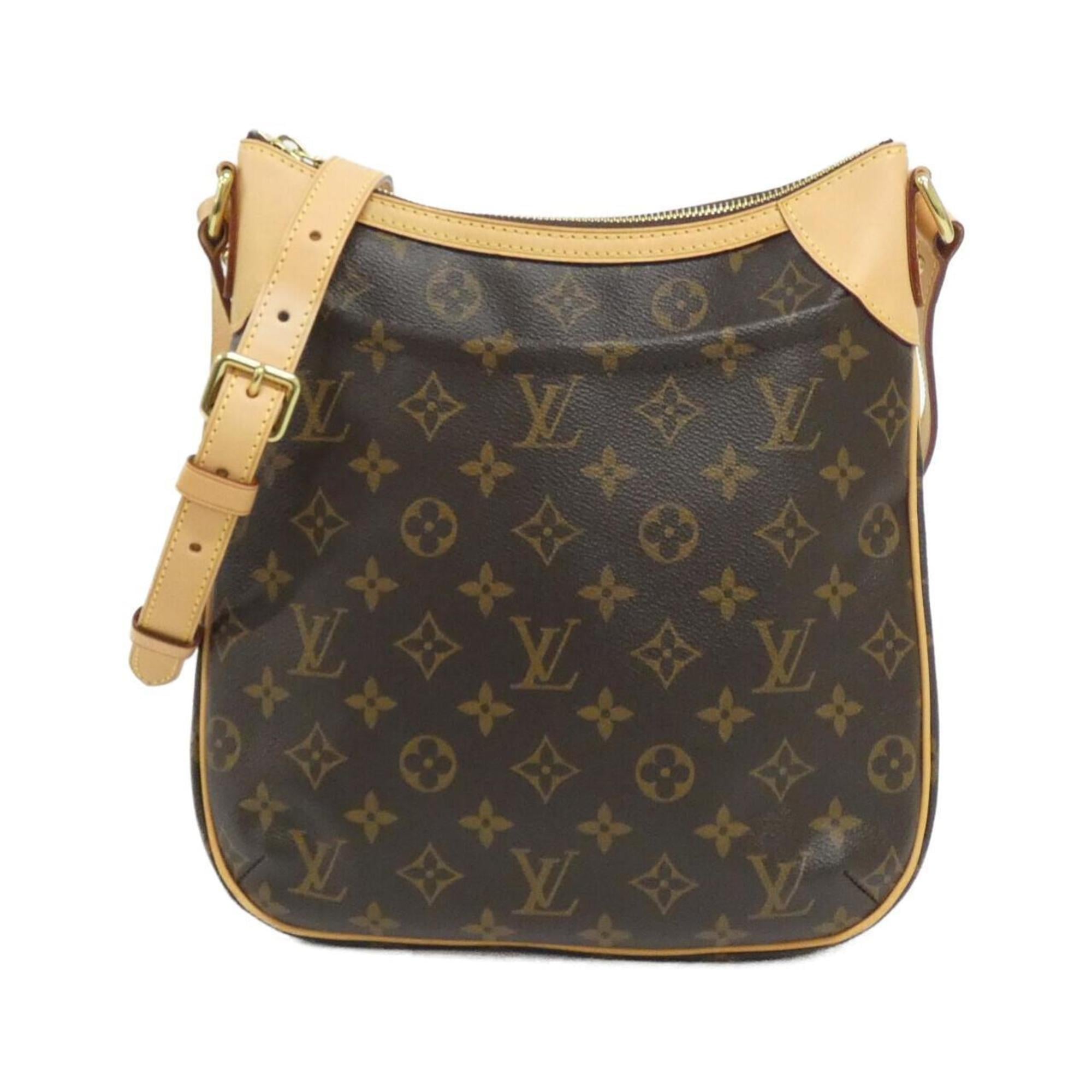 Louis Vuitton Marron Coated Canvas Shoulder Bag
