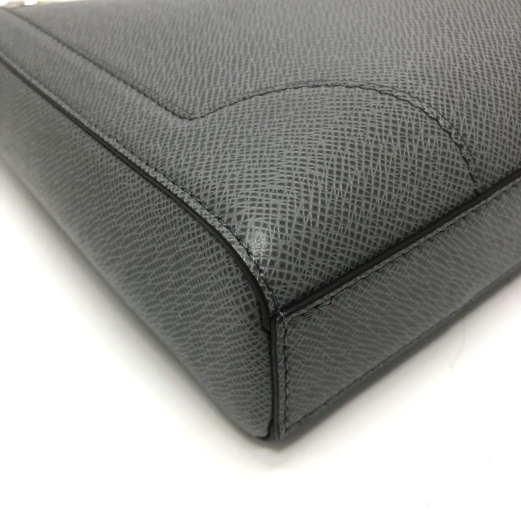 Louis Vuitton Taiga Gray Taiga Leather Briefcase