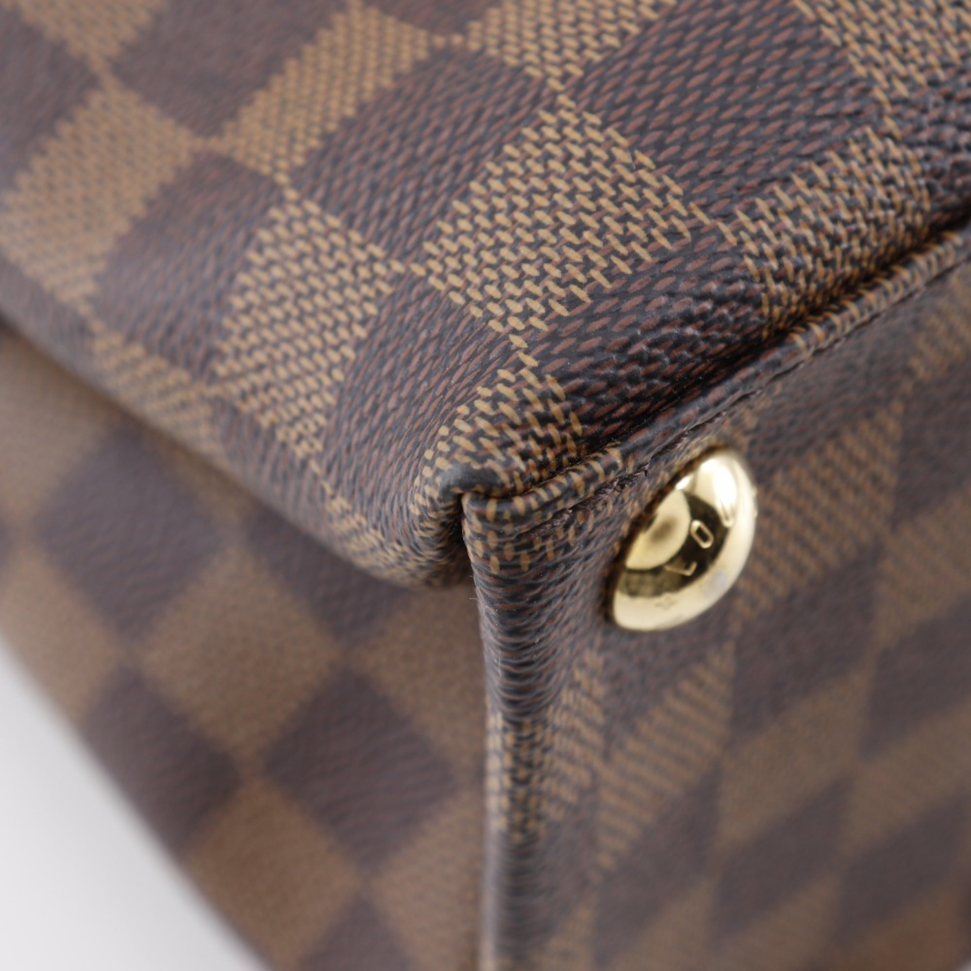Louis Vuitton Brown Damier Canvas Handbag
