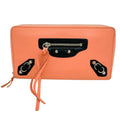 Balenciaga Pink Leather Coin Purse/Coin Case