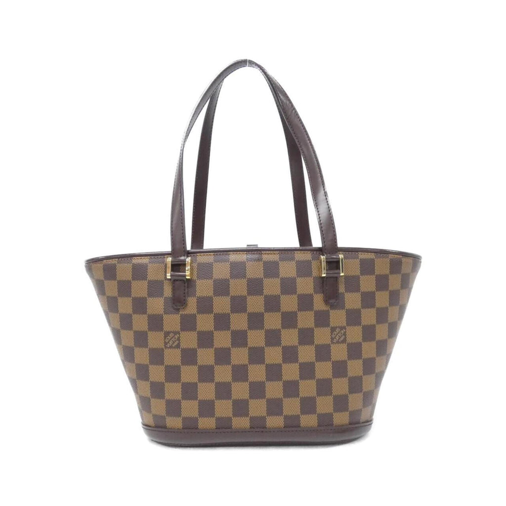 Louis Vuitton Damier Ebene Coated Canvas Handbag