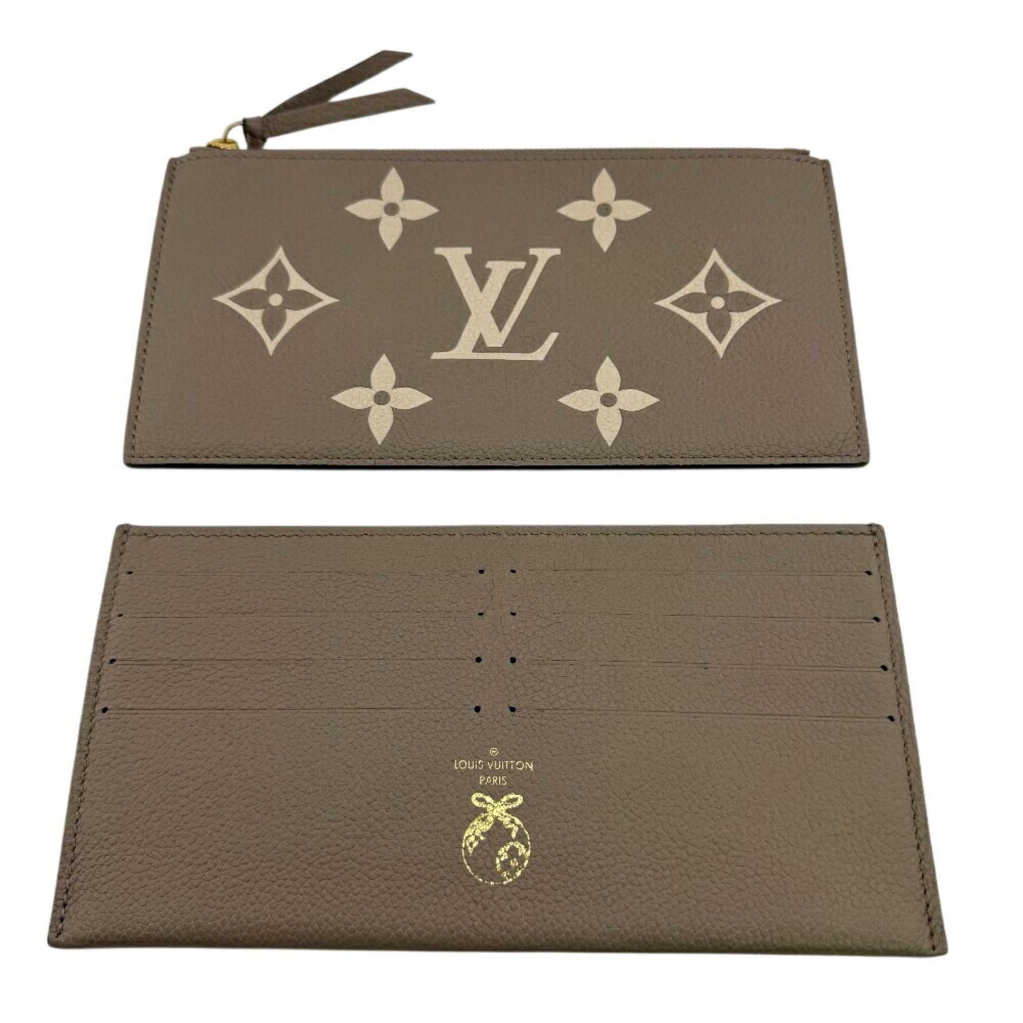 Louis Vuitton Gray Grayish Leather Pochette Shoulder Bag