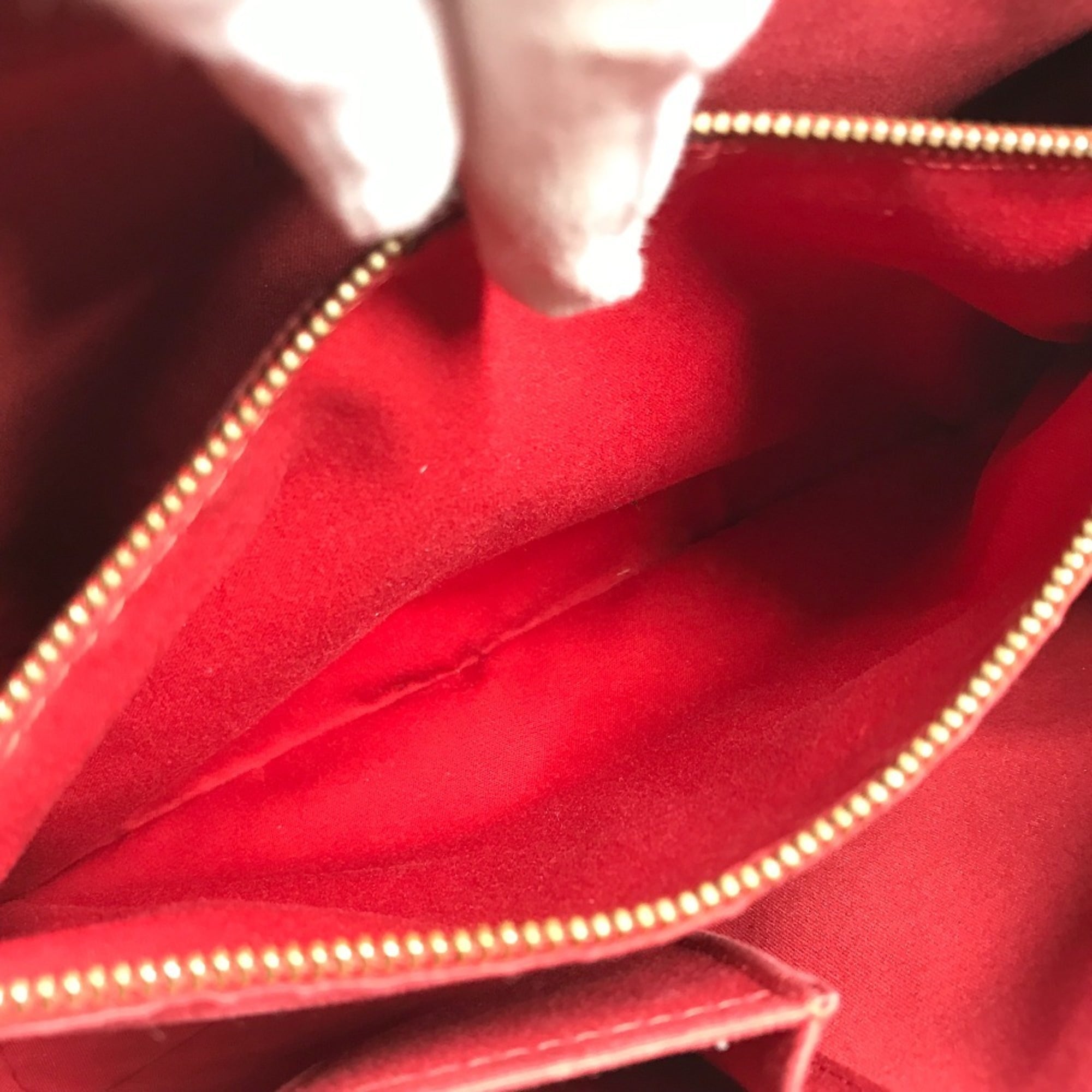 Louis Vuitton Red Color Epi Leather Shoulder Bag