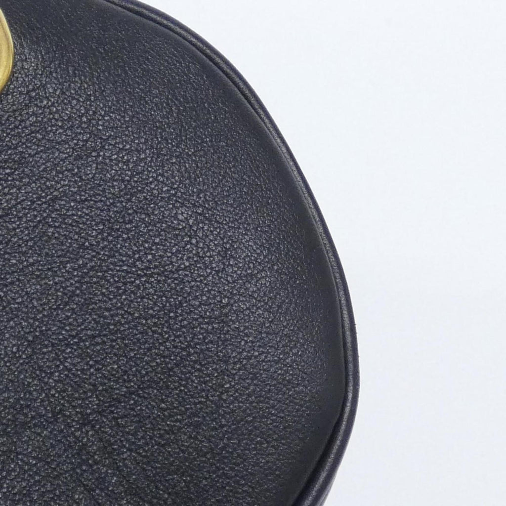 Louis Vuitton Black Leather Shoulder Bag