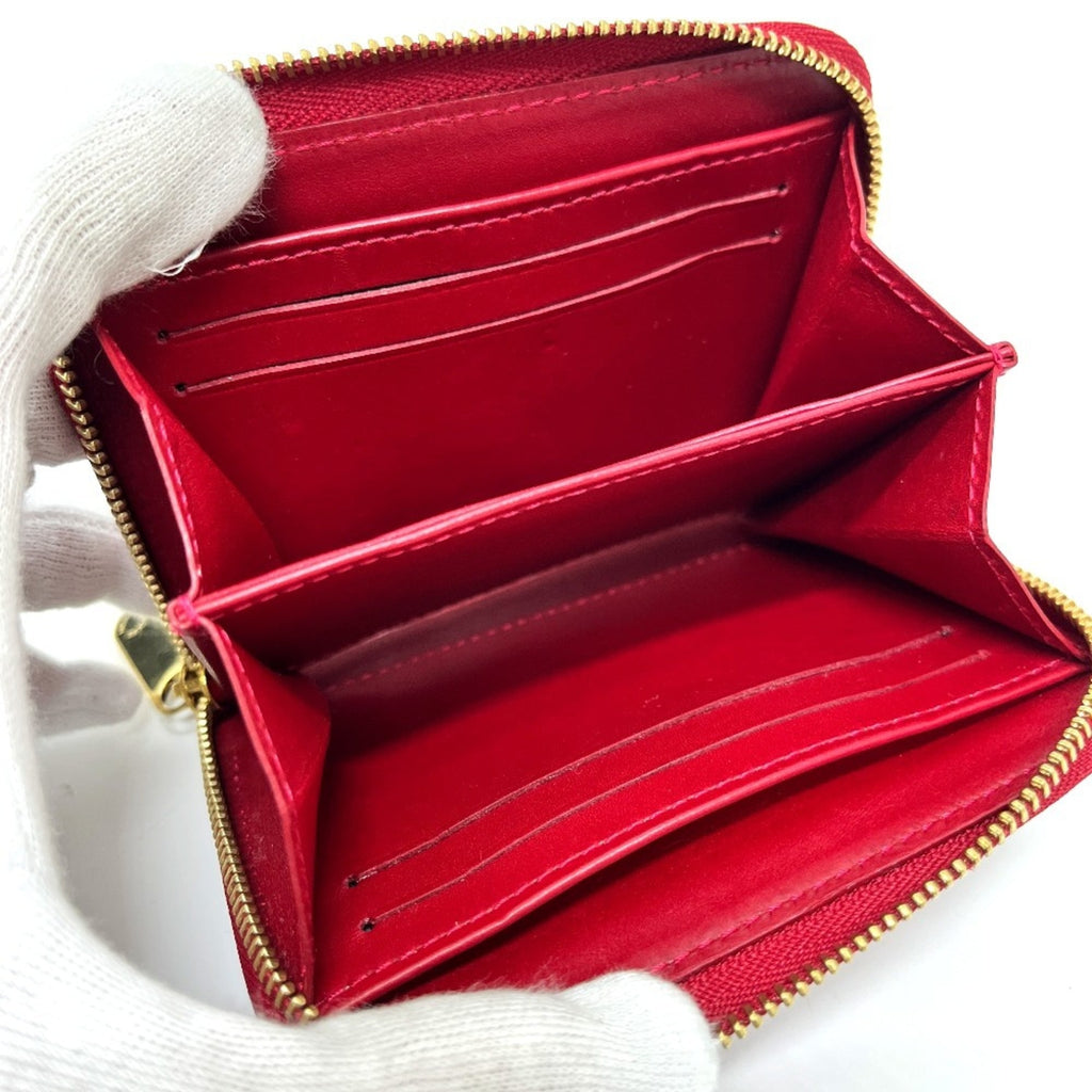 Louis Vuitton Pomme D'amour Monogram Vernis Coin Purse/Coin Case