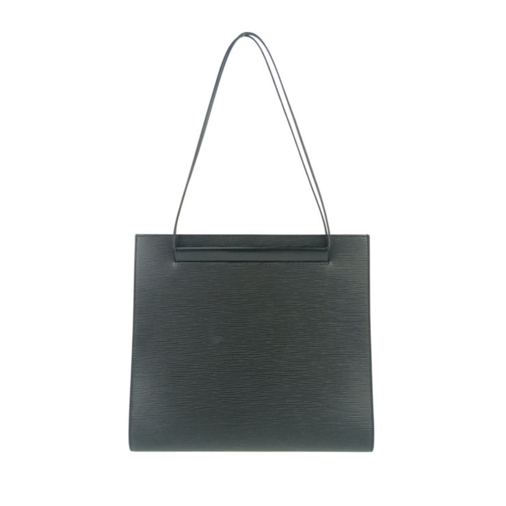 Louis Vuitton Black Epi Leather Handbag Shoulder Bag Tote Bag