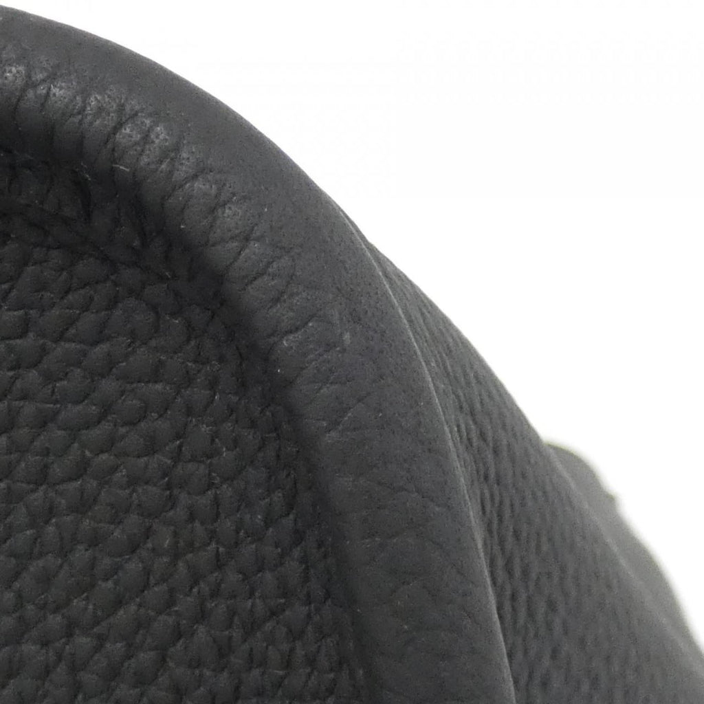 Louis Vuitton Black Marron Coated Canvas Leather Handbag