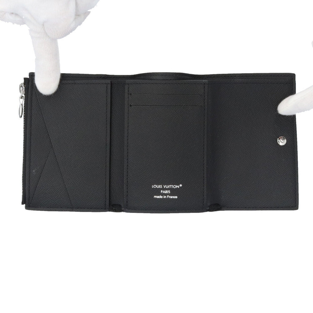 Louis Vuitton Black Monogram Eclipse Wallet (Tri-Fold)