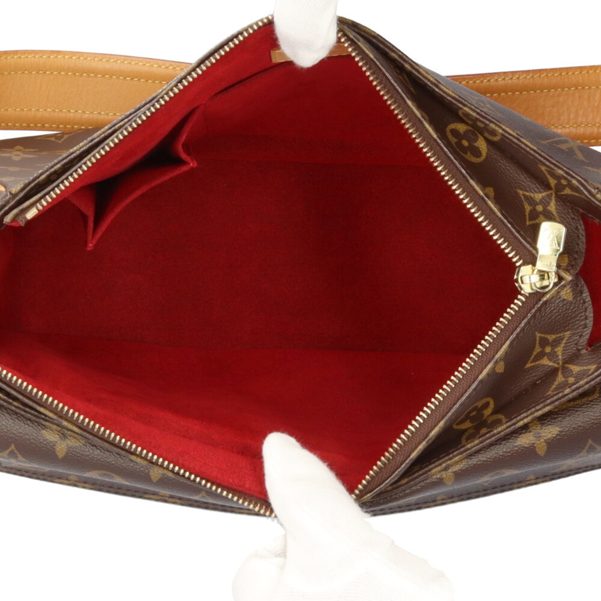 Louis Vuitton Brown Monogram Shoulder Bag