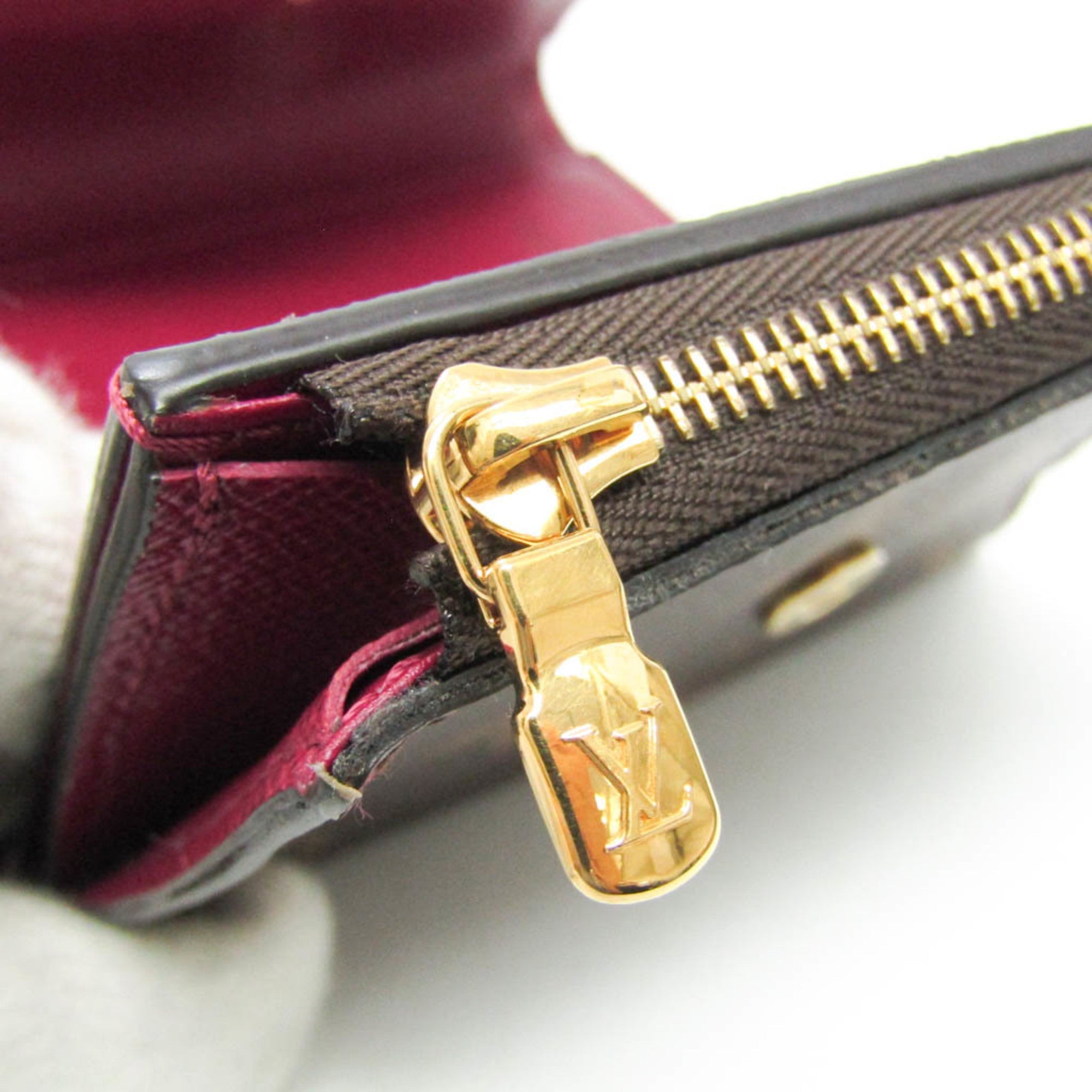 Louis Vuitton Monogram Fuchsia Monogram Monogram Wallet (Tri-Fold)