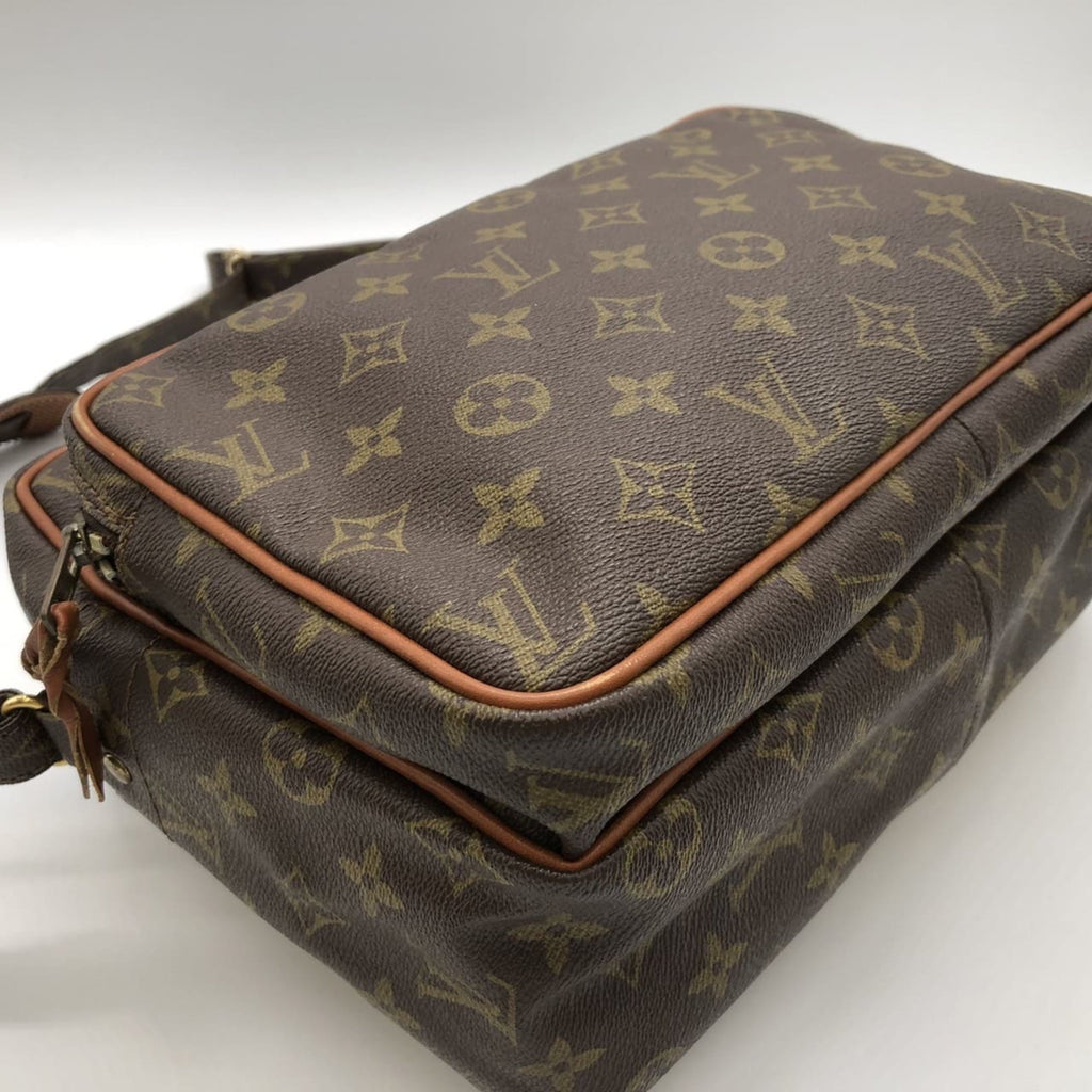 Louis Vuitton Brown Monogram Canvas Shoulder Bag