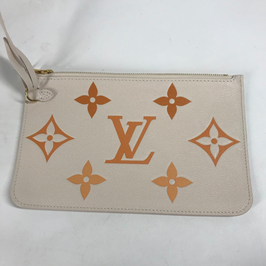 Louis Vuitton Beige Monogram Empreinte Pouch Shoulder Bag Tote Bag