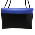 Celine Blue Leather Clutch Bag
