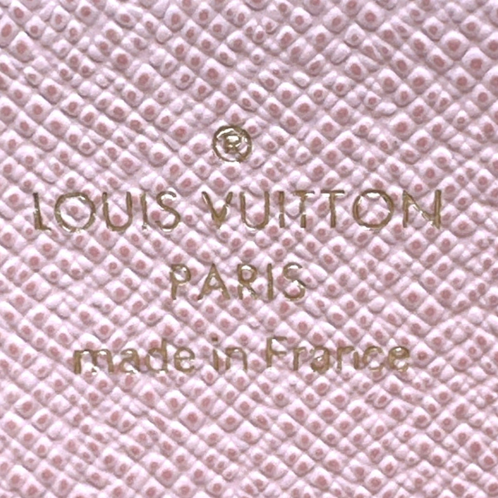Louis Vuitton Monogram Rose Ballerine Monogram Long Wallet
