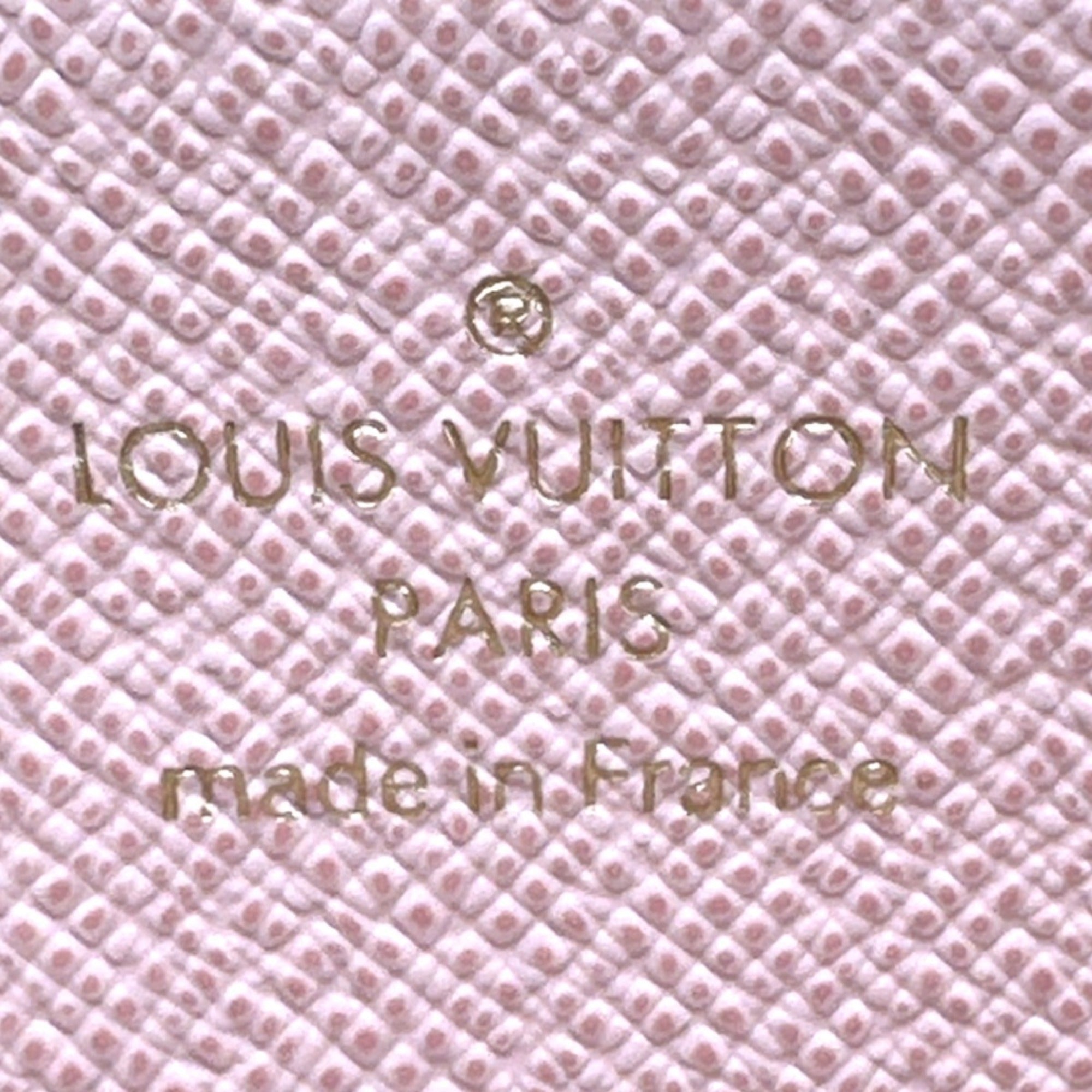 Louis Vuitton Monogram Rose Ballerine Monogram Long Wallet